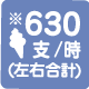 630支/時